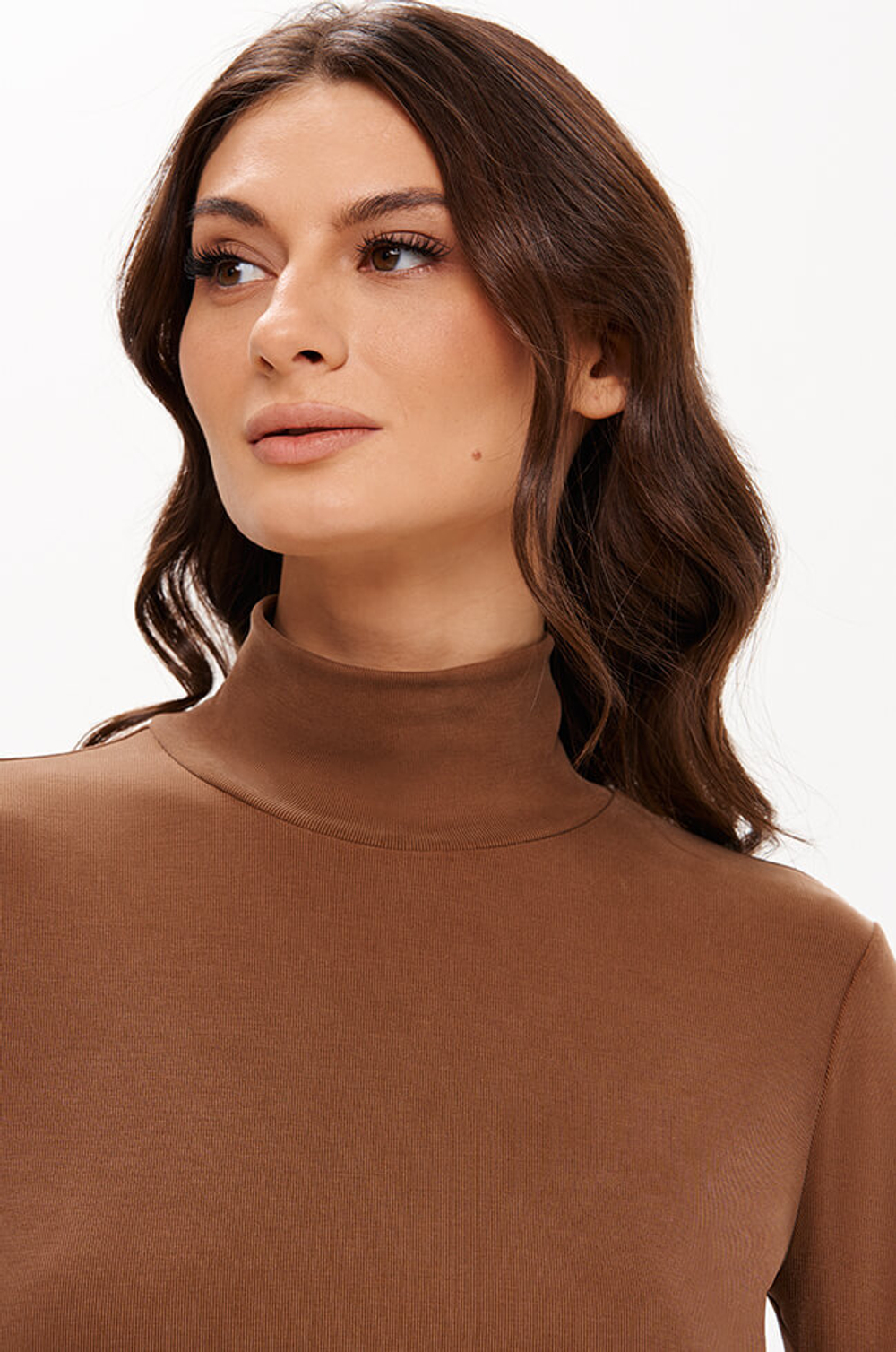 23340 Водолазка женская (табак)