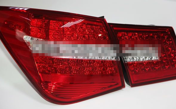 Задние фонари Шевроле Круз 2009 - 2014 V1 type [Комплект Л+П; Светодиодные]