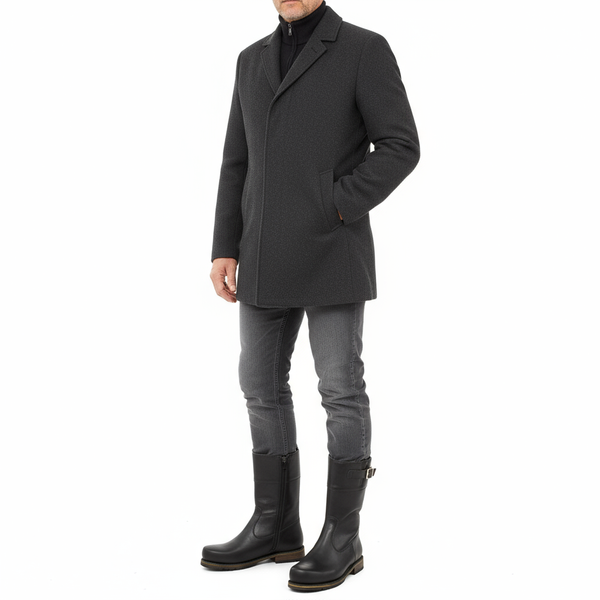 Сапоги мужские демисезонные укороченные