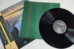 Винтажная виниловая пластинка LP Roxy Music Avalon (Japan 1982) (Obi)