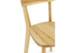 Стул деревянный Woodville Линда жесткое сидение дуб, вивид дуб
