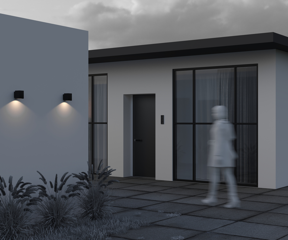 Уличный настенный светильник Outdoor O507WL-L5B3K