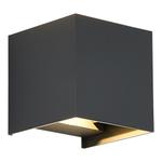 SL9513.701.01 Светильник уличный настенный ST-Luce серый/серый LED 1*10W 2700K