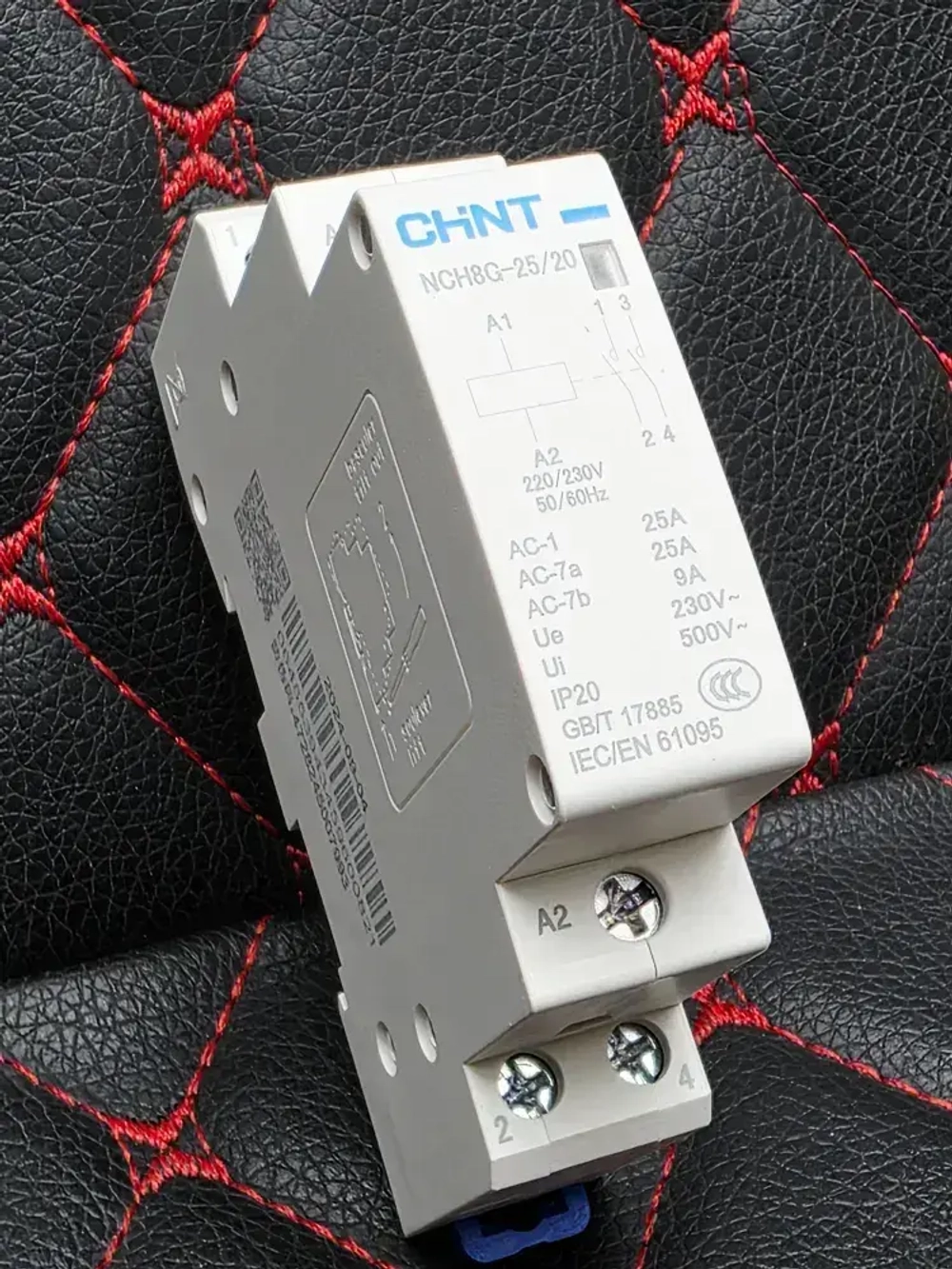 Контактор модульный NCH8G-25/20 нормально открытый 2P NO