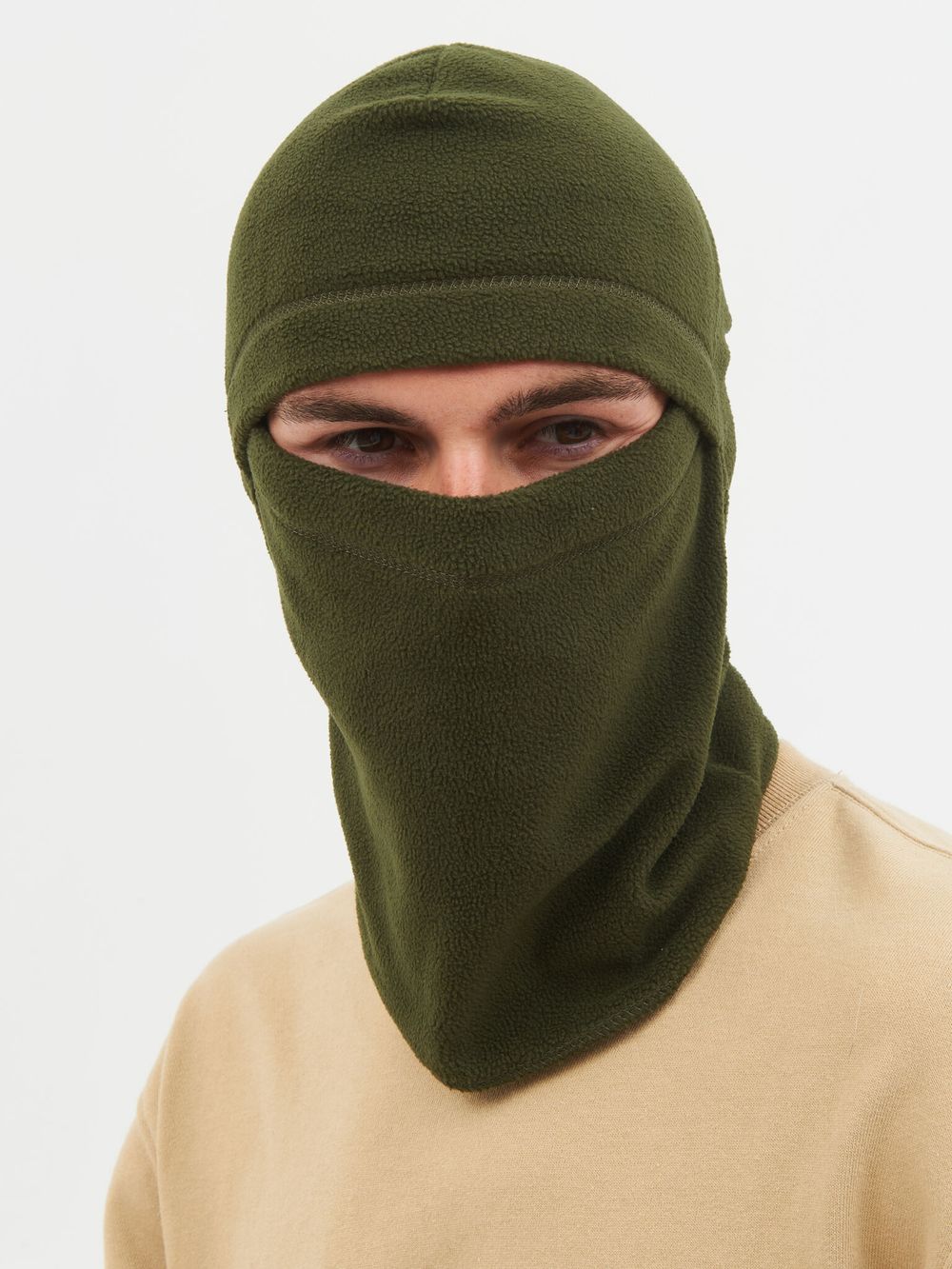 Балаклава Флис (180гр/м) цвет Хаки