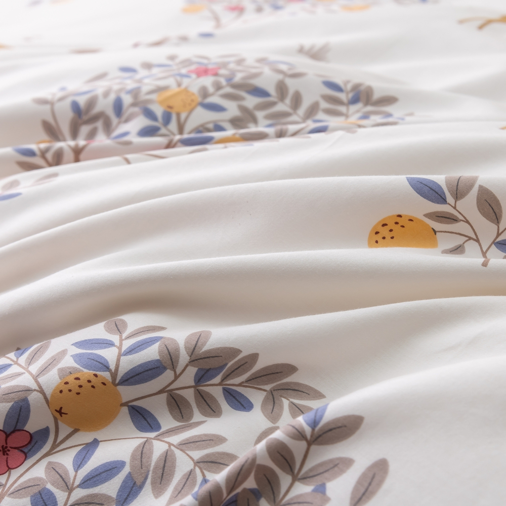 Комплект постельного белья Люкс Сатин 100% хлопок на резинке AR337