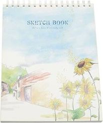 Sketchbook Sunflowers A4