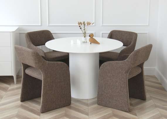 Стол обеденный Type D 110 см основание D 43 см (белый)