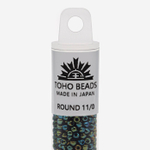 Японский бисер TOHO Round 11/0 (№84), металлизированный, непрозрачный глянцевый