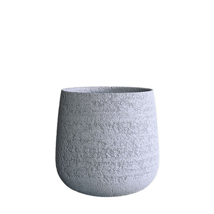 Кашпо CONE EROSIA WHITE D38 H41