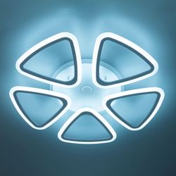 Citilux Мальта Смарт CL234A250E RGB Умная люстра Белая