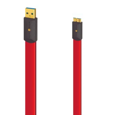 Wireworld Starlight 8 USB 3.0 A-Micro B Flat Cable 3.0m, кабель USB, тип A-Mic B, 3,0м. (S3AM3.0M-8)
