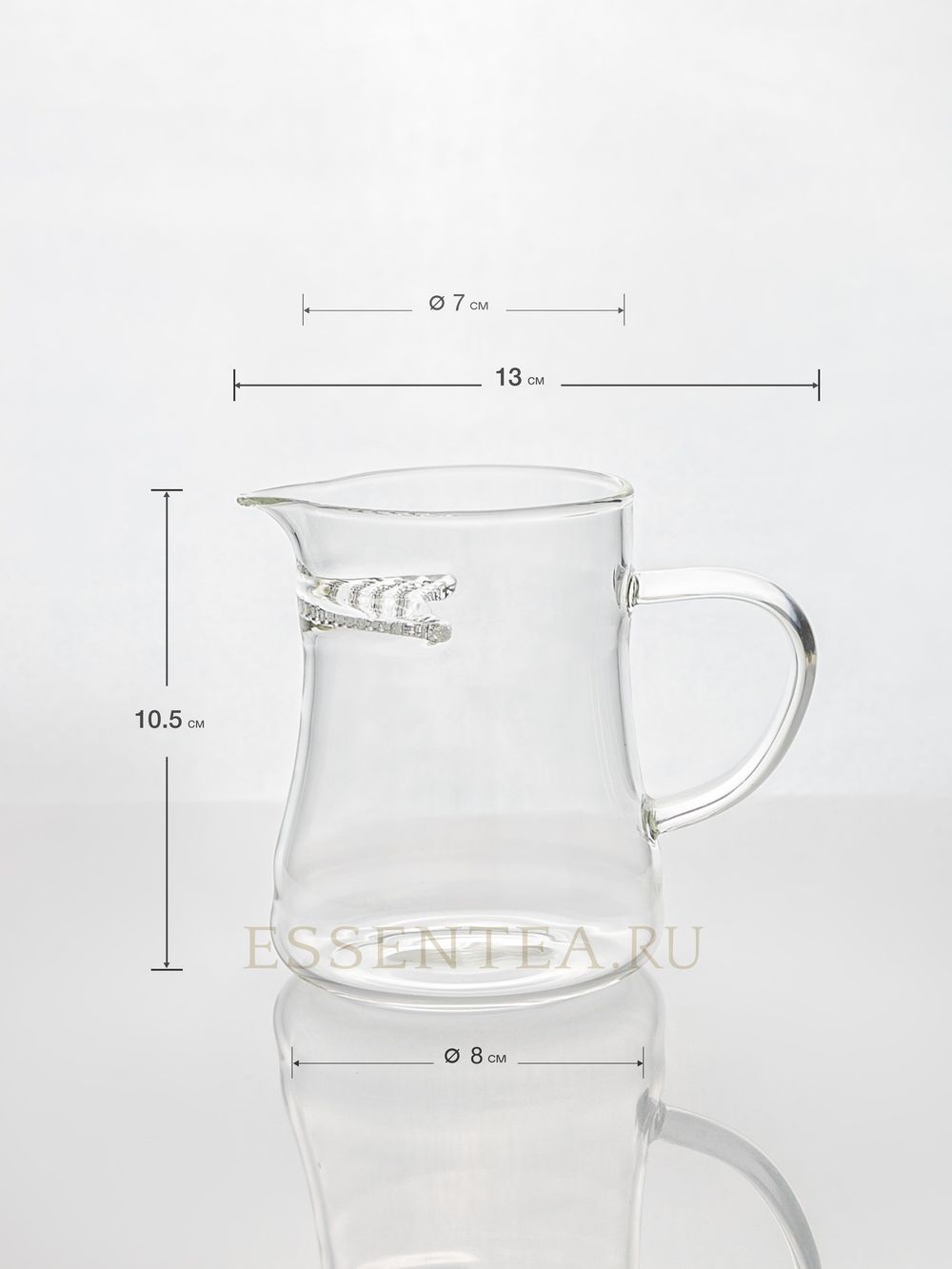 чашка стеклянная 350 мл размеры