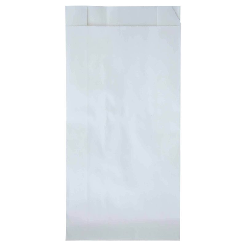 Пакет бумажный Казахстан белый 20*10*4 см 36 гр V-дно