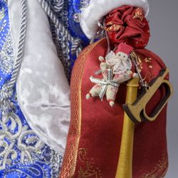 Интерьерная кукла Дед Мороз большой