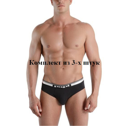 Комплект мужских трусов слипов 3 шт PAPI 554101B-001