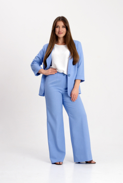 Жакет женский 3881зпб, сизый #38Сиз043881зпб