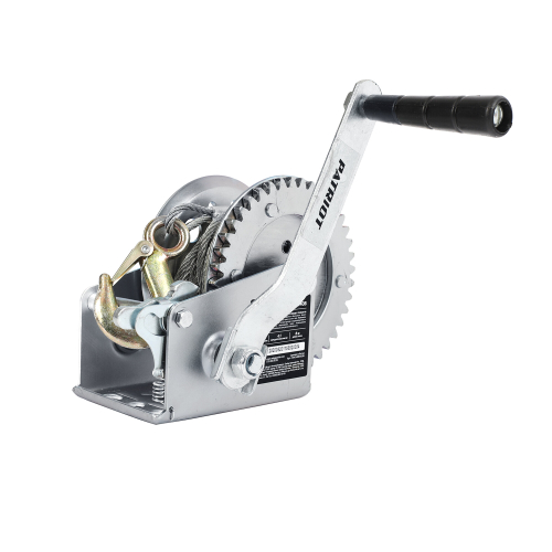 Лебедка ручная барабанная PATRIOT WH 540B усилие - 540 кг, трос- 8 м (770000035)