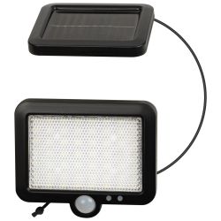 Светильник уличный ЭРА ERAFS025 - 01S фасадный сплит-прожектор на солнечной батарее холодный белый 100 SMD LED | Фасадная декоративная подсветка