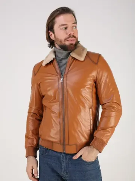 Дубленка натуральная куртка зимняя кожаная