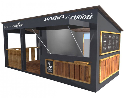 Торговый павильон Стильный город 1 с верандой