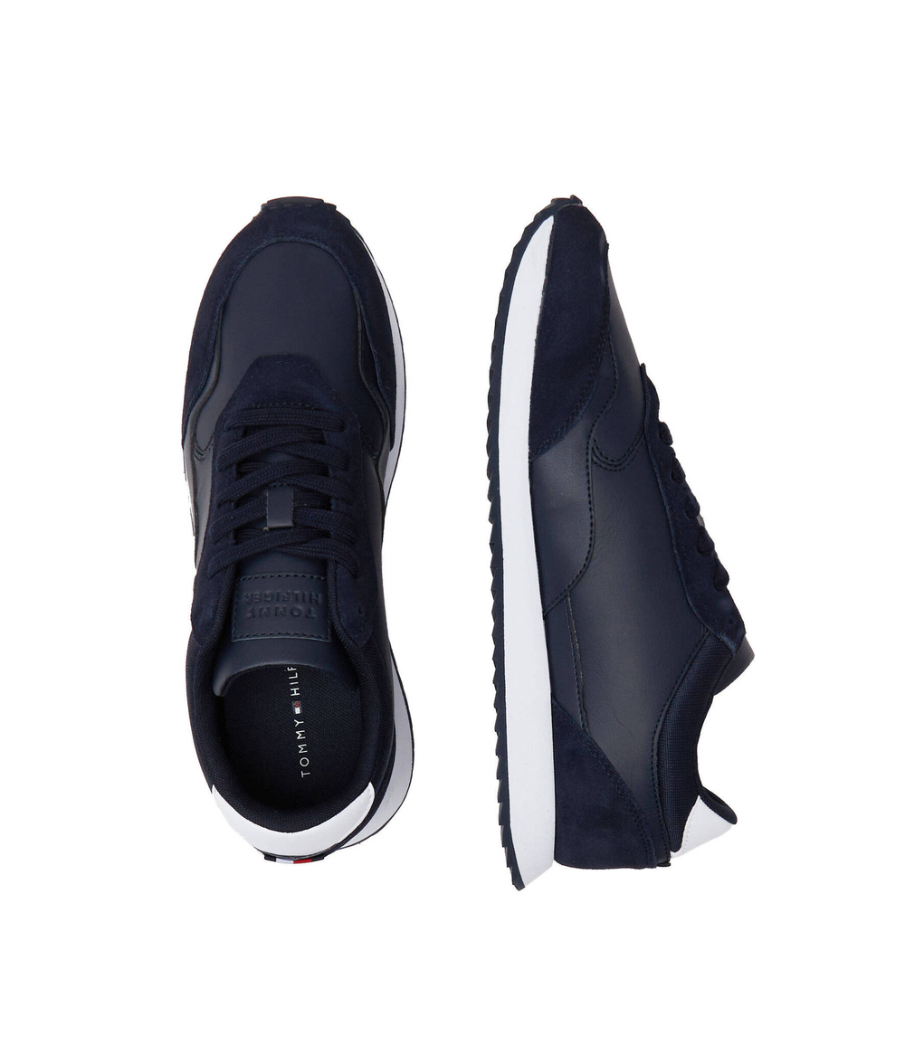 Кроссовки RUNNER EVO LTH MIX Tommy Hilfiger - темно-синий(FM0FM04776)