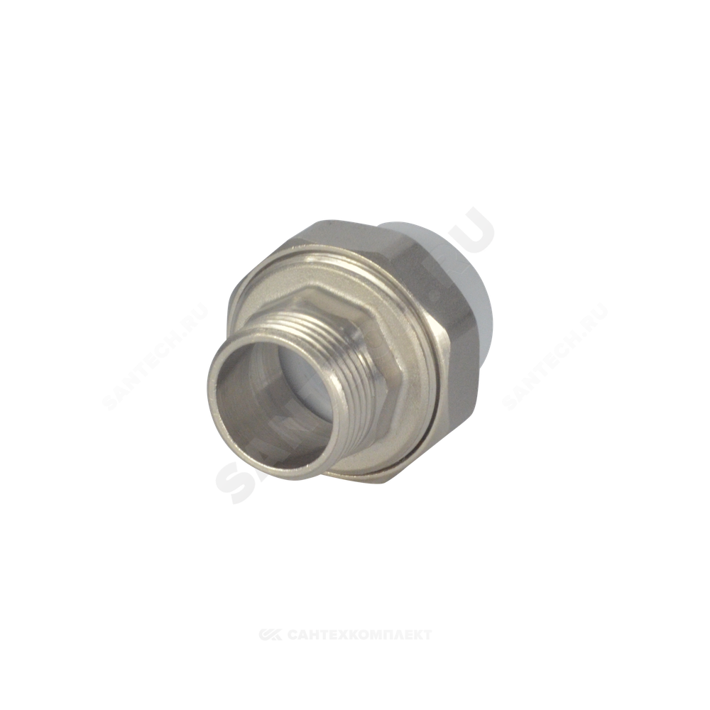 Муфта PP-R комбинированная разъемная белая Дн 32х1/2" НР VALFEX 10156215