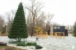 Ель уличная искусственная "Уральская" каркасная 115 м