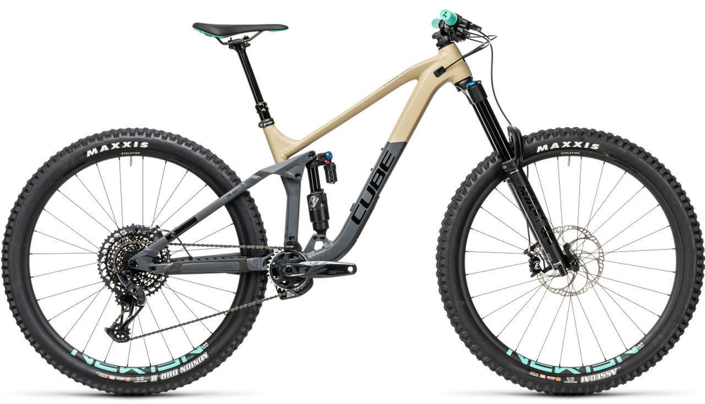 Двухподвесный велосипед Cube Stereo 170 Race 29 (2021)