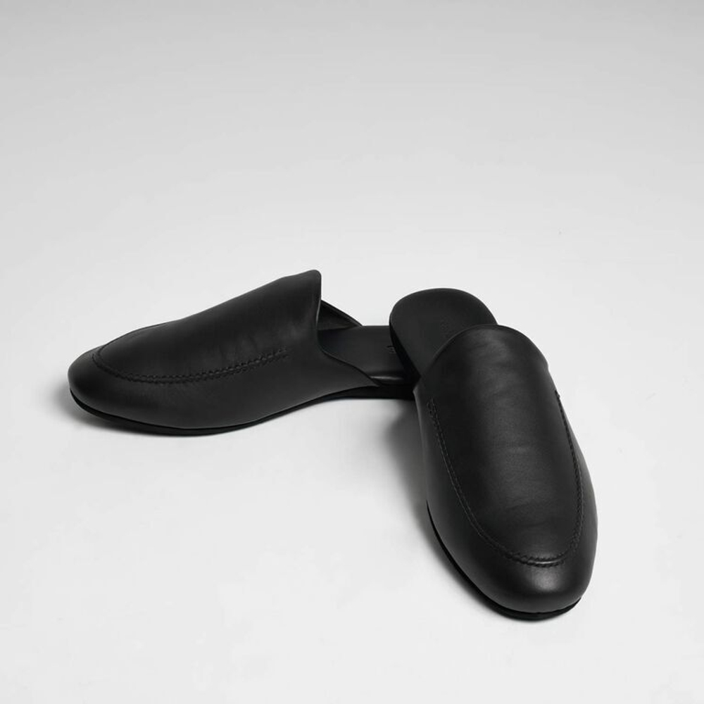 Тапочки мужские открытые Frette Kepler Black (42)