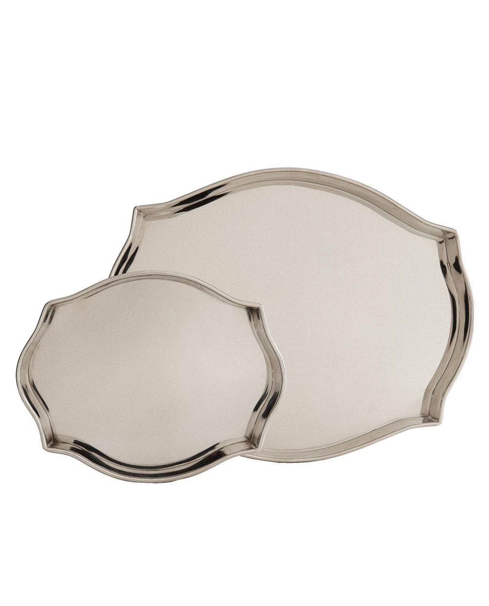 Zara Home Поднос из нержавеющей стали, цвет серебристый, 22 см