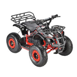 Детский электроквадроцикл White Siberia SNEG Черный