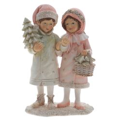 GAEM Фигурка декоративная "Дети", L12,5 W8 H19,5 см