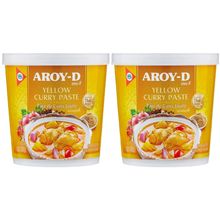 Aroy-D Паста Карри желтая, 400 г, 2 шт