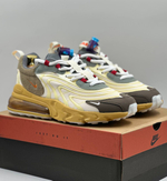 Кроссовки Nike Air Max 270 React Travis #A371 (желт.)