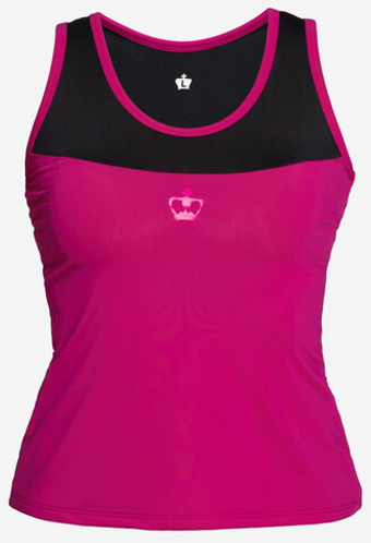 Женский топ теннисный Black Crown Galicia - Фиолетовый