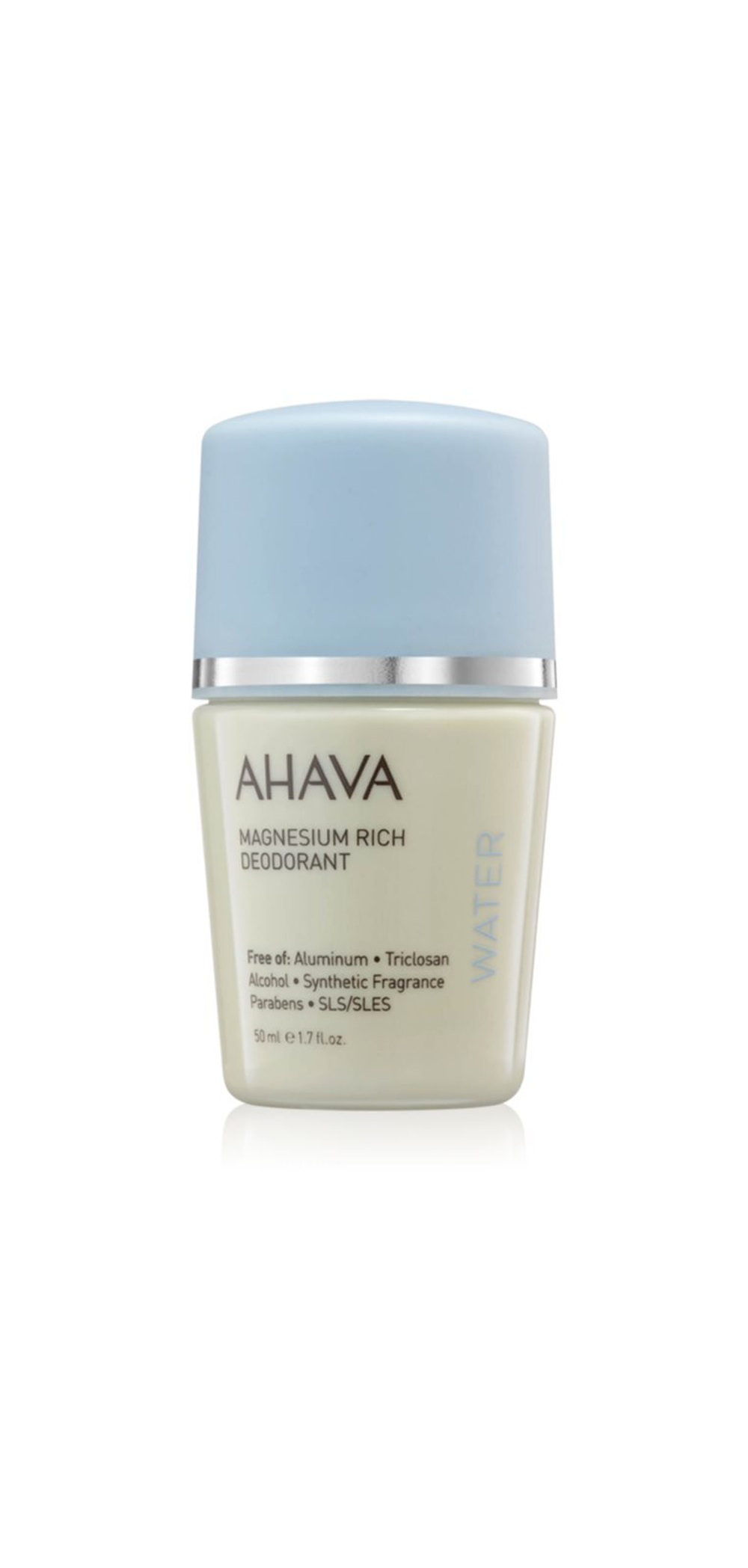 AHAVA Dead Sea Water Magnesium Rich Deodorant - роликовый дезодорант для женщин /   50  ml  / GTIN 697045159789