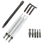 Набор инструментов для снятия подшипников ступицы колеса, 34 предметов в кейсе