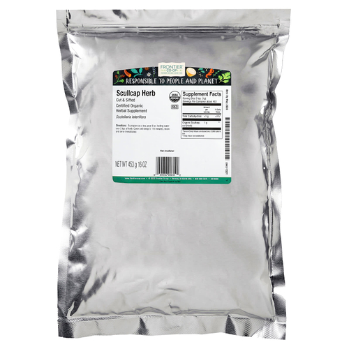 Frontier Co-op, органический шлемник, измельченный и просеянный, 453 г (16 унций)