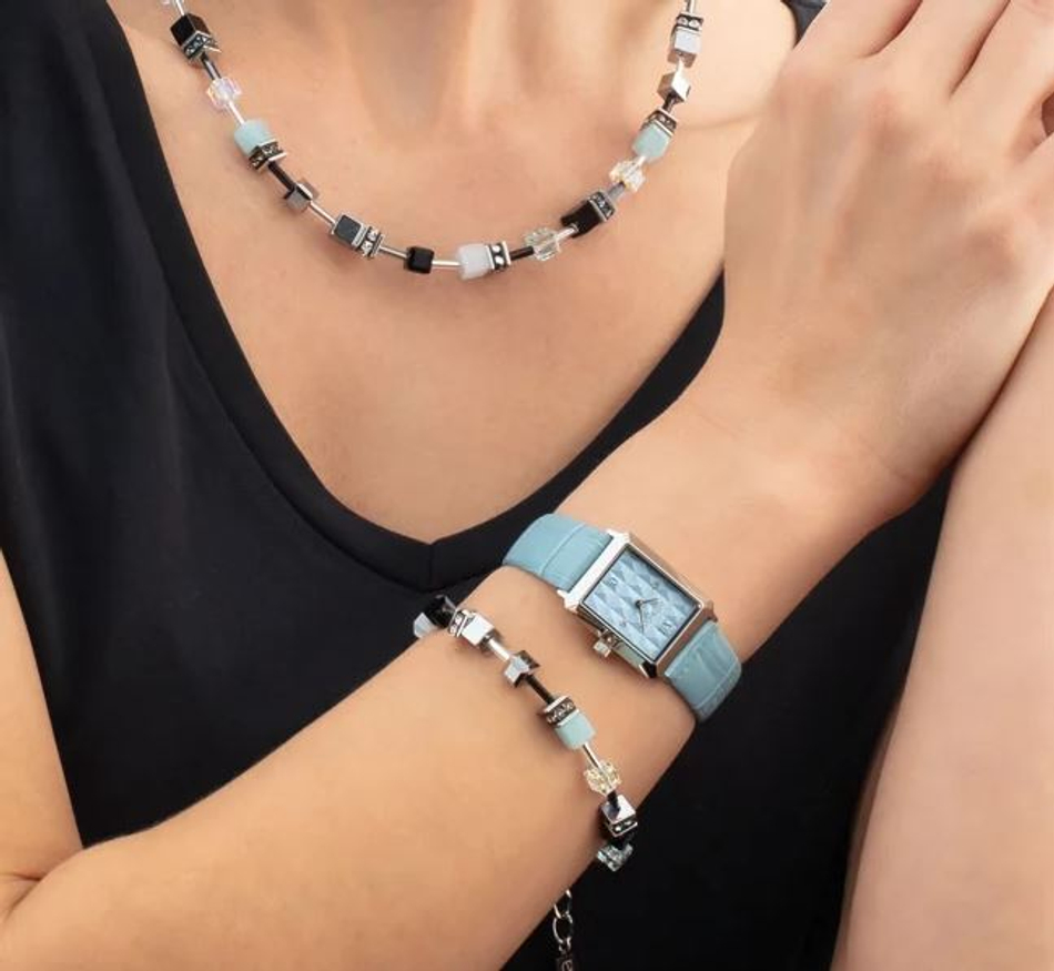 Часы Coeur de Lion Light Blue-Silver 7670/71-0741