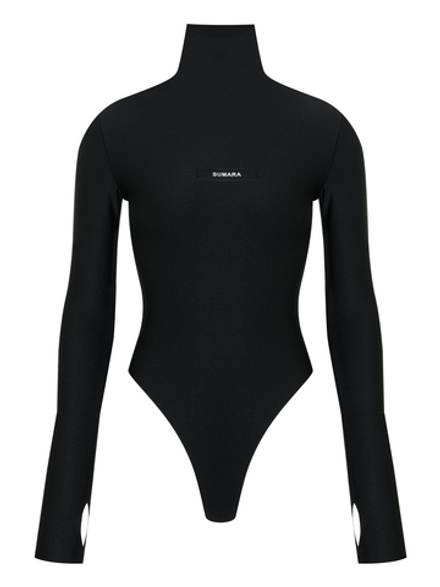 Боди-водолазка из бифлекса shine