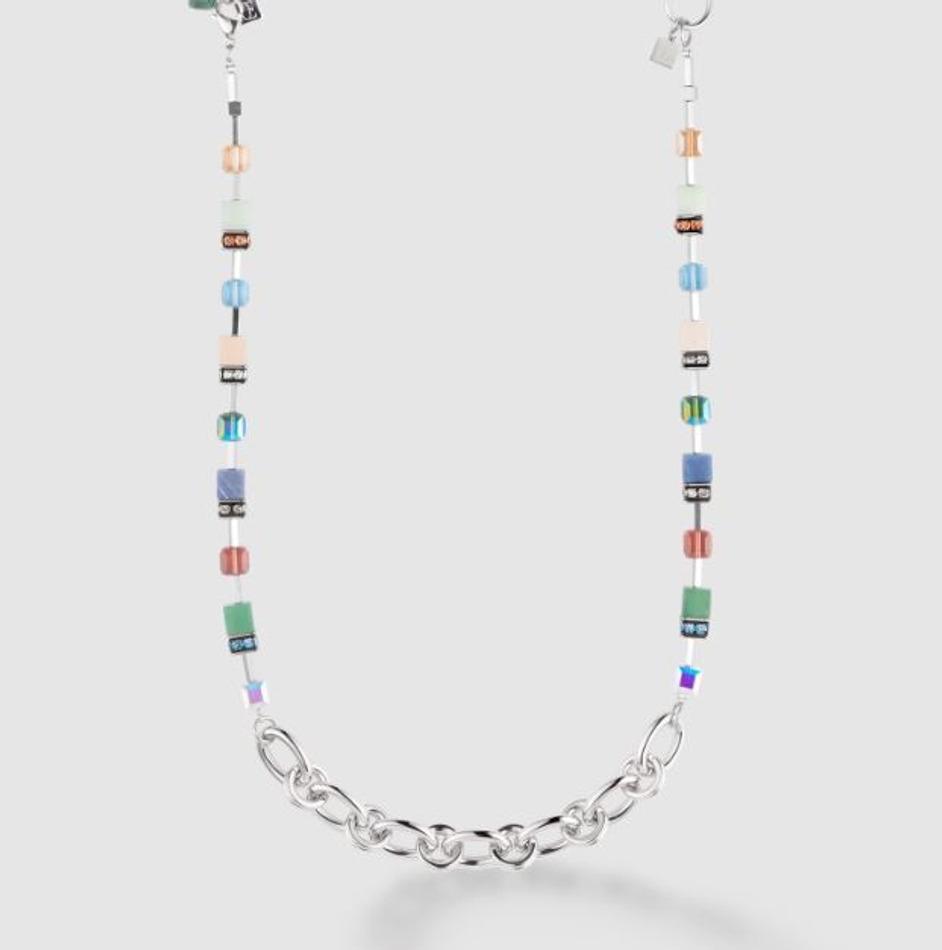 Колье-трансформер 4-in-1 Coeur de Lion Multicolor Gemstone 4520/10-1561