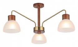 Люстра на штанге ILLUMICO  IL0286-3C-79 BR