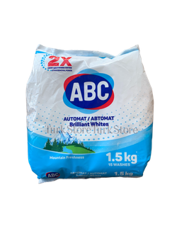 Порошок для стирки белья ABC Свежесть гор 1,5 кг