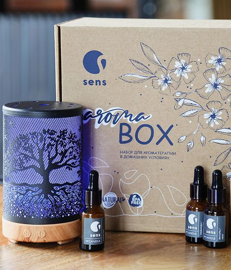 Подарочный набор Aroma Box Roots, Sens