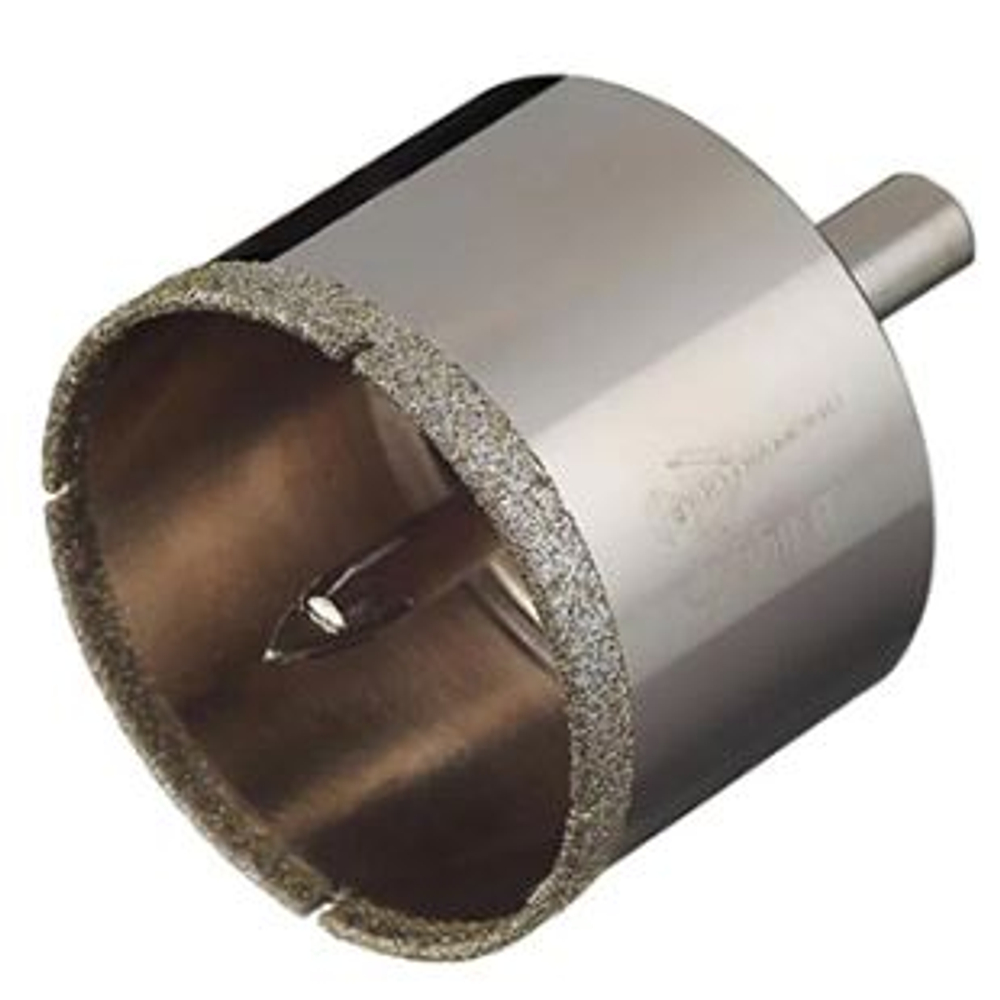 Коронка алмазная по керамике и кафелю 55 мм. С центрирующим сверлом TRIO-DIAMOND 400055