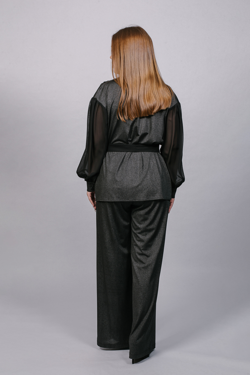 Джемпер 3111ЗП, черный #74Ч093111ЗП