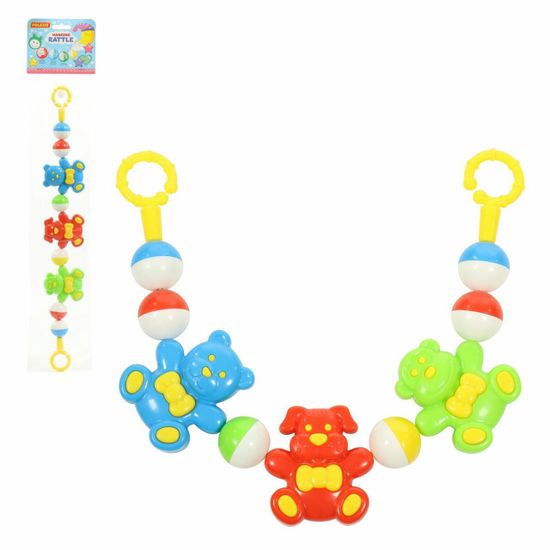 Погремушка-подвеска "Забавные зверята" (48 см), Артикул:71569