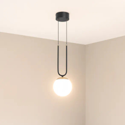 Светильник SP-BEADS-HANG-U-R130-10W Warm3000 (BK-GD, 275 deg, 230V) (Arlight, IP20 Металл, 5 лет) 036527