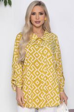 Рубашка Лето (лайм) Б10586 LT Collection